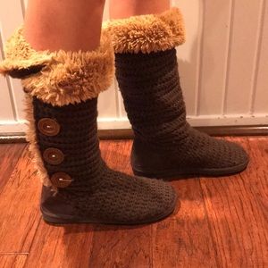 Muk Luks brown boots